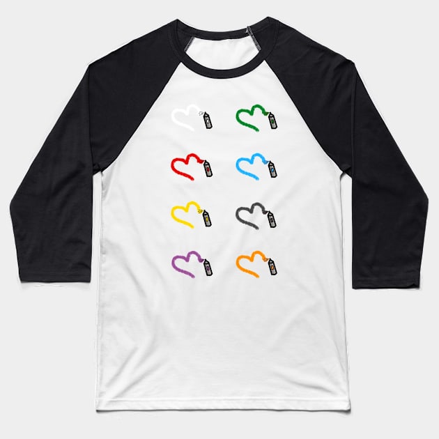 Tagged with Love Baseball T-Shirt by LochNestFarm